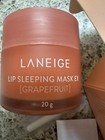 Laneige Lip Sleeping Overnight Mask Ex Grapefruit  70oz 20g Full Sz Exp 12 27