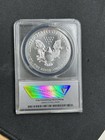 2017  p  Silver Eagle Anacs Ms70 First Day Of Issue Limited Serial