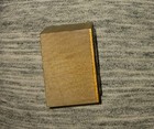 Vintage Letterpress Metal On Wood Printing Block   Seahorse
