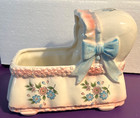 Sale Inarco Baby Bassinet Nursery Planter - Made In Japan Great Collectible
