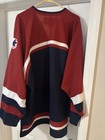 Vintage Nike Team Usa Hockey Jersey Men Xxl Blue Embroidered Olympics 2002