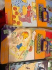 Leap Pad Little Touch Pad Lot Of  Books  And Cartridges 