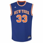 Patrick Ewing New York Knicks Nba Adidas Away Blue Men s Replica Jersey