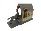 Cast Iron Mechanical Bank J e Stevens Mule Enters The Barn C  1880