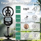 Waterproof Metal Detector Professional Rechargeable Gold Detector Coil Hunter