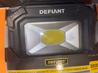 Defiant 2-pack 3500 Lumens Rechargeable Magnetic Utility Light W  Power Bank