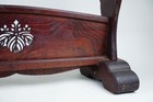 Era Katana-kake Sword Rack paulownia Openwork Family Crest double-tiered