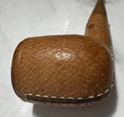 Vintage Whitehall Leather Clad Estate Tobacco Smoking Pipe Imported Briar Italy