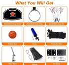 Basketball Hoop For Trampoline With Pump And  Ball for Curved Pole