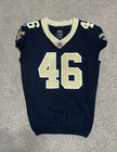 New Orleans Saints Game Worn Used Michael Burton Jersey  Rutgers Football Carroo
