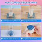 Silicone Mold Making Kit  38 8oz 15a Elastic Liquid Silica Gel For Casting Resin