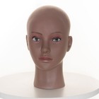 Female Bald Mannequin Head For Making Wig Training Hat Display Stand Holder