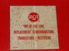 Vintage 1960s Rca Electronics Replacement Transistors Store Counter Display 