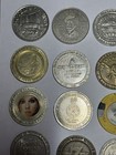 Lot Of 41 Assorted Vintage Casino Gaming Tokens casino Chips