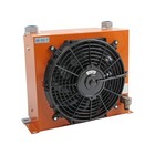 New Ah1012t-ca Industrial Hydraulic Oil Cooler Flow Fan Radiator Dc12v 100l mi