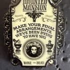 Disney Haunted Mansion Pin Make Your Final Arrangements We ve Dying To Have You