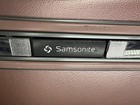 Vtg  1987 Samsonite Silhouette Traveler Carry On Makeup Case Brown Mauve