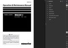Komatsu Wa320-8 Wheel Loader Service Engine Repair Owners Manuals Pdfs On Usb