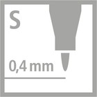 Overhead Pen - Stabilo Ohpen Universal - Water Soluble Superfine - Pack Of 10 -