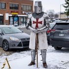    Medieval Templar Crusader Knight Armor Helmet   Greek Roman Spartan Armour    