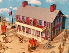 Marx Replica 1960s Civil War Playset - 54mm Toy Soldiers Explosions Not Included