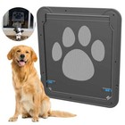 Large Pet Dog Lockable Flap Door Magnetic Lock Safe Flap Door Gate Frame Window