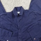Work Coveralls Mens 38 Blue Long Sleeve Overalls Work Jumpsuit Uniform Mechanic