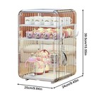 Baby Cutlery Storage Box Vertical Dustproof Cups Holder With Cover 39 5x25x24cm