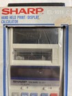 Sharp El-1611 C Hand Held Print display Calculator Nitb Vintage Unopened 