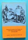 1926-1939 Harley Spare Parts Catalog Manual Book Vl Vld Fd Jd Dl Rl Wl U Ul E El
