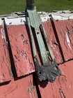 Old Lightning Rod Weathervane Copper Nice Patina 