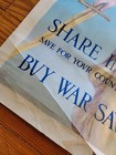 Original Wwi Share In The Victory Savings Stamps Poster Haskell Coffin Ww1
