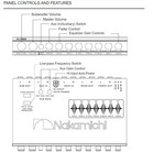 Nakamichi Eq-z1825 7-band Audio Equalizer - Black
