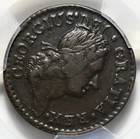 1723 Woods Hibernia Farthing - Martin 3 3-bc 2  pcgs Vf-35 