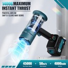 Powerful Car Dryer Air Blower  670cfm Airflow  4-speed  4lb Max Thrust  4 0ah   