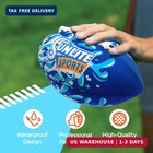 Sunlite Sports Waterproof Football For Lawn Backyard Pool Beach Lake Park Water
