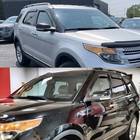 Fit For 2011-2019 Ford Explorer In-channel Window Visors Rain Guards Deflector