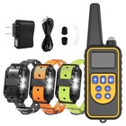 3000 Ft Remote Dog Shock Training Collar Rechargeable Waterproof Pet Trainer New