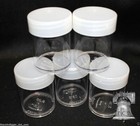 Assorted Coin Holder Tube Round Bcw Clear Plastic Penny To Half Dollar Tubes