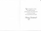 New Hallmark Christmas Card Approx 4 5x7  For Son   Daughter-in-law Tree