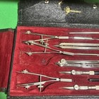 Vintage Gramercy Drafting Tool Set In Case
