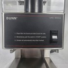 Bunn Lpg Coffee Grinder Commercial 20580 Single Hopper Stainless Steel Working