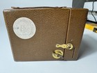 Vtg 1930 Eastman Kodak Leather Brownie 50th Anniversary 35mm Box Camera Untested