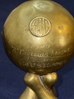 Rare Ww2 1940 Usmc China 4th Marine Regiment Shanghai Bowling Club Trophy