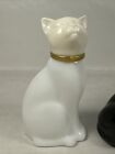 Lot Of 2 Vintage Avon Heres My Heart Bottles Black White Cats Vanity Decor Vtg