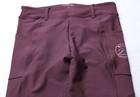 Free Ride Equestrian Women s Full Seat Breech Hybrid Pants Ej3 Plum Lux Large 