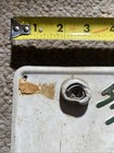 1960s Us Military Forces Japan License Plate E 358 W seal Army Navy Japanese Tag