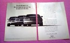 1993 Infiniti 2 Page Print Ad