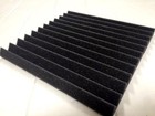 6 Pack Acoustic Foam Tiles   1 X 12 X 12  charcoal     Free Shipping