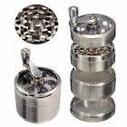 4 Pcs Herb Tobacco Grinder Spice Herbal Metal Smoke Crusher Handle Hand Muller